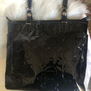 Coach Patent Leather Bag EUC